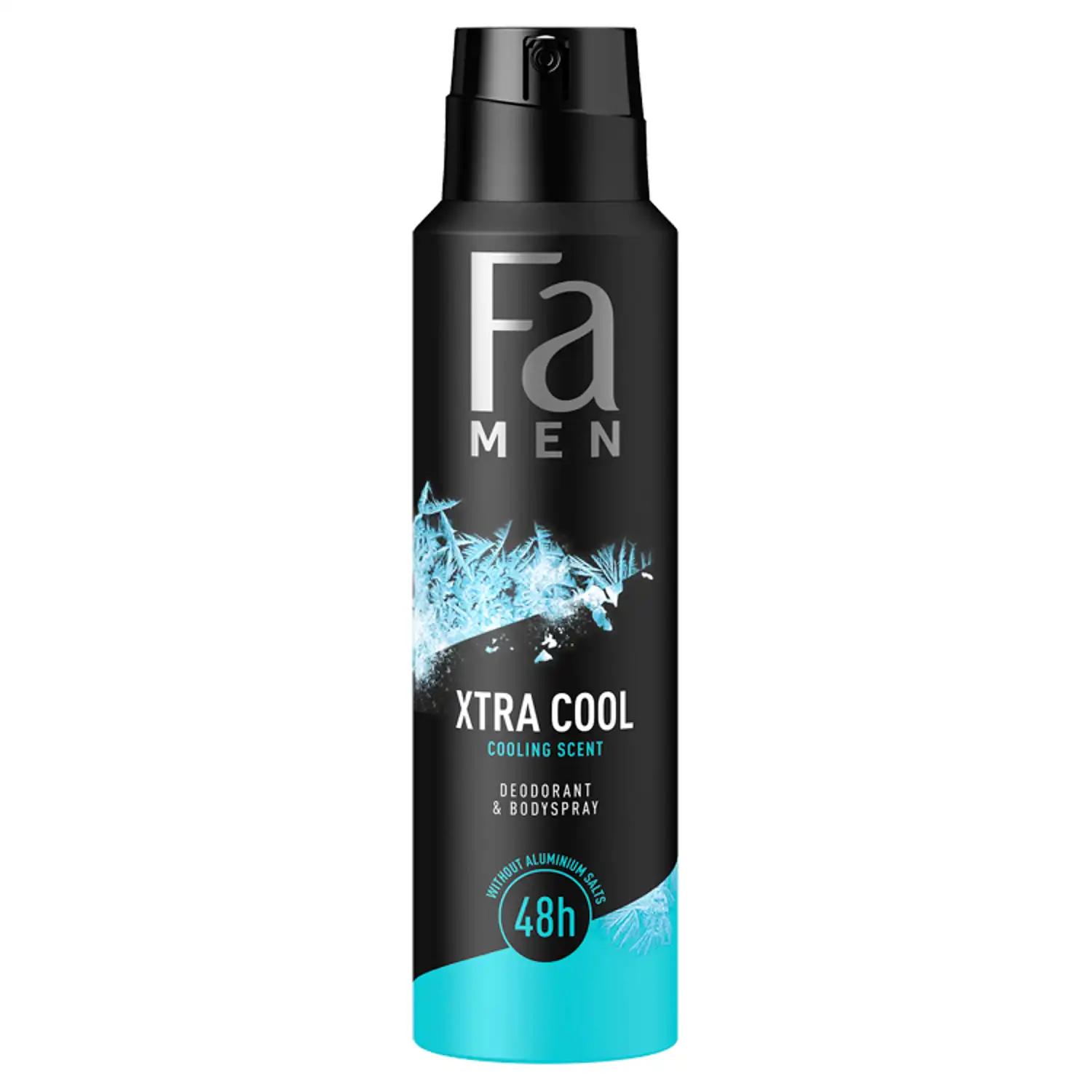 Fa Cosmetics Men Xtra Cool 48H dezodorant męski w sprayu, 150 ml