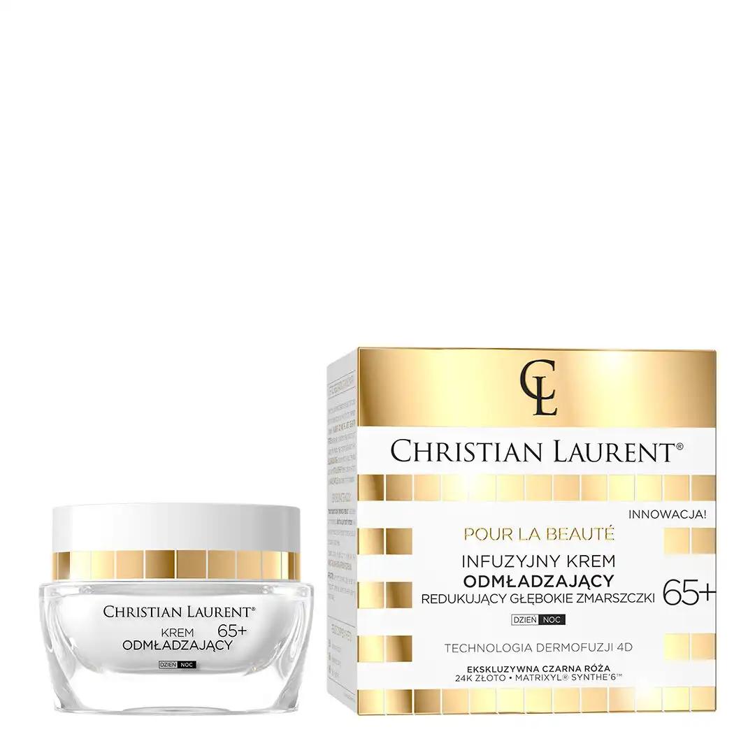 Christian Laurent Pour La Beaute 24K infuzyjny krem do twarzy redukujący głębokie zmarszczki 65+, 50 ml