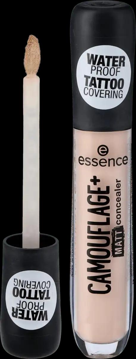 Essence CAMOUFLAGE+ MATT concealer 10, 5 ml