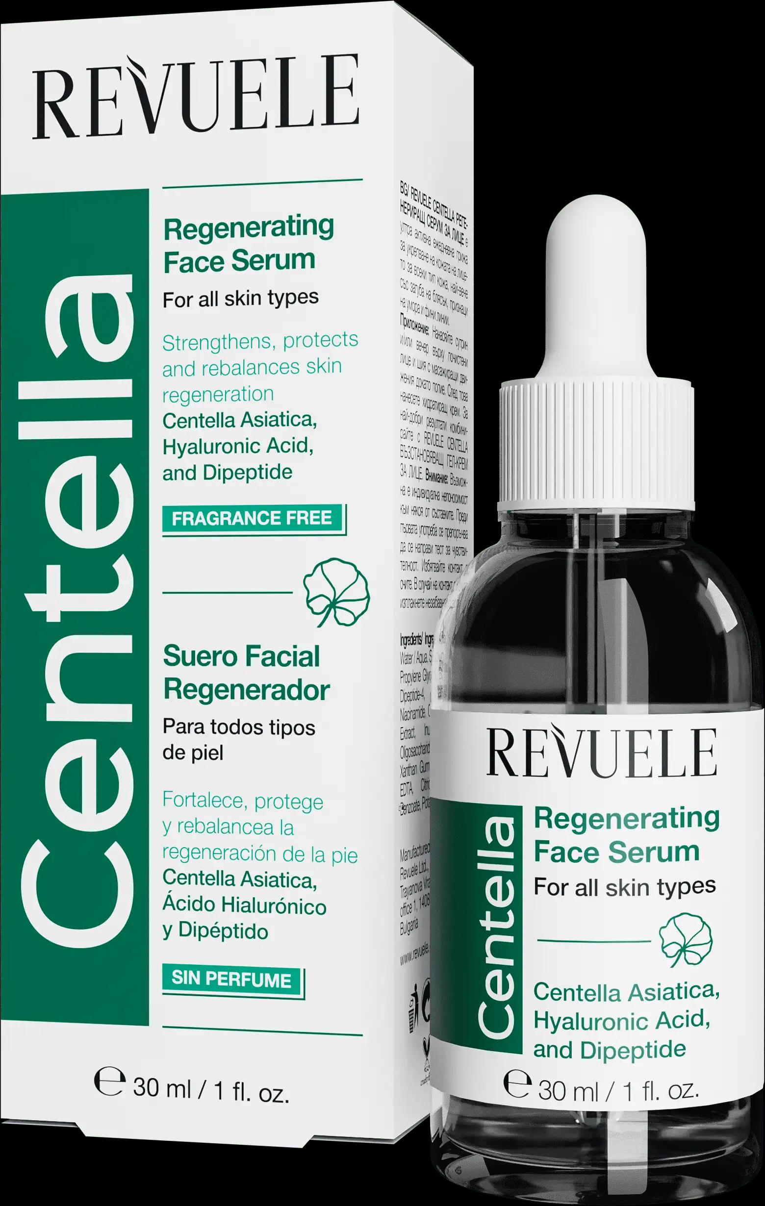 Revuele Centella regenerujące serum do twarzy, 30 ml