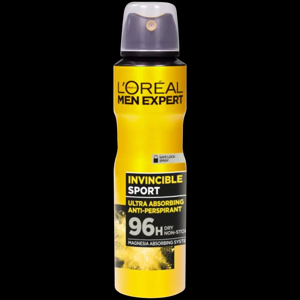 L'Oreal Paris Men Expert Invincible Sport dezodorant męski w sprayu, 150 ml