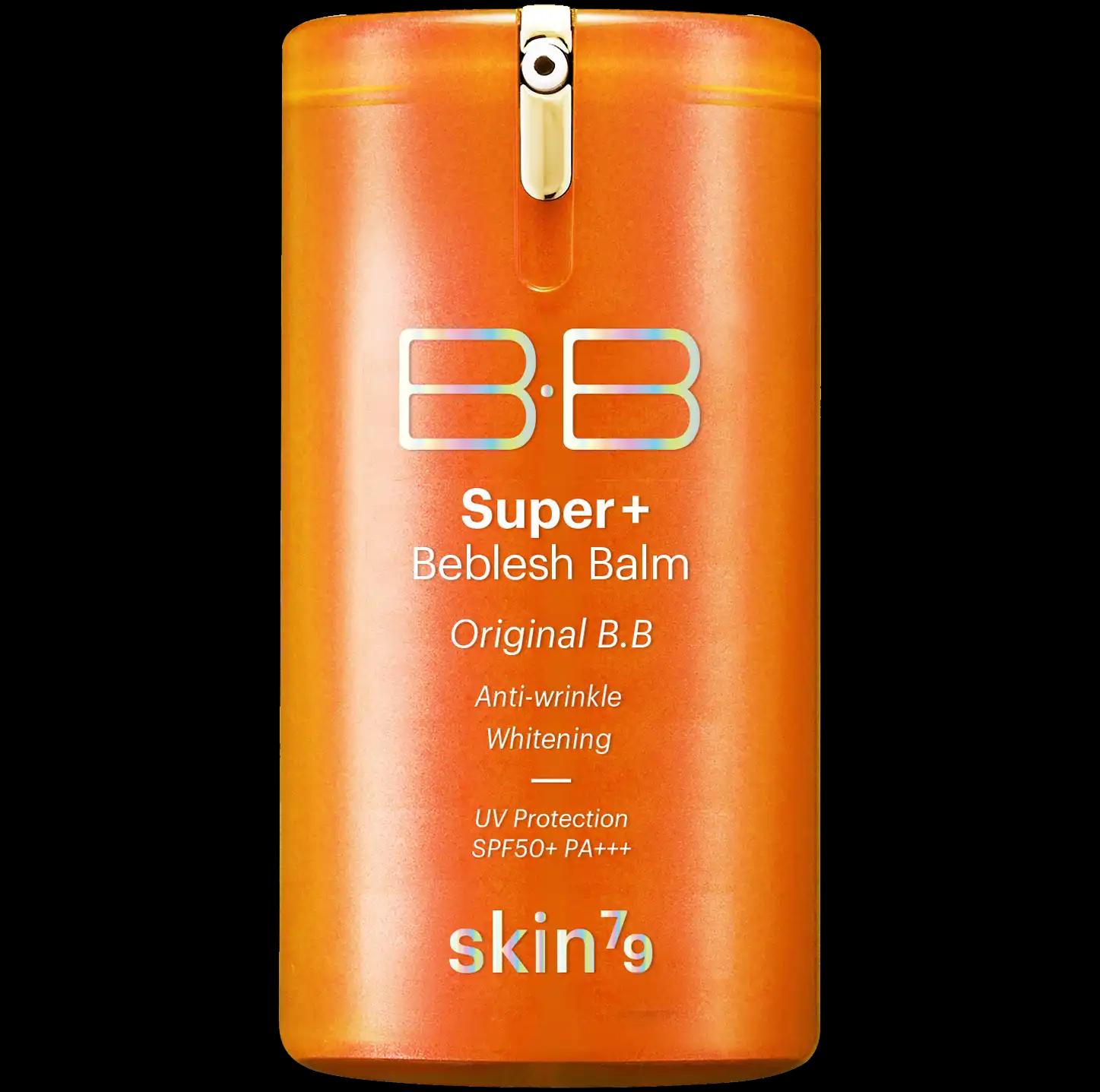 Skin79 Super+ Orange krem BB do cery tłustej, poszarzałej z przebarwieniami SPF50, 40 ml