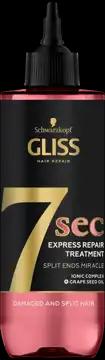 Schwarzkopf SCHWARZKOPF GLISS 7 sec Split Ends Miracle kuracja do włosów z rozdwajającymi się końcówkami 200 ml