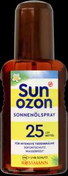 SUNOZON Classic olejek do opalania w spray'u, średnia ochrona, SPF 25 150 ml