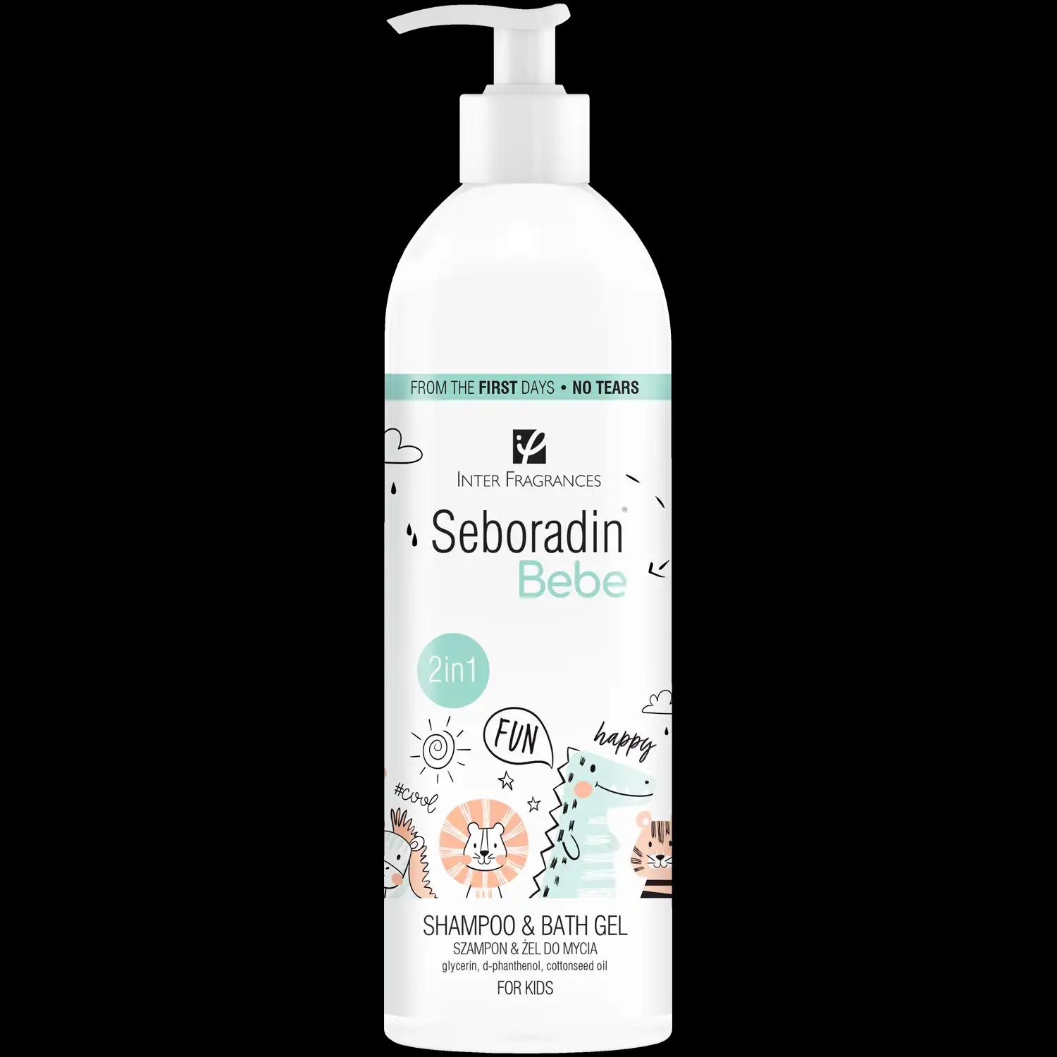 Seboradin Bebe -żel 2w1 dla dzieci, 500 ml