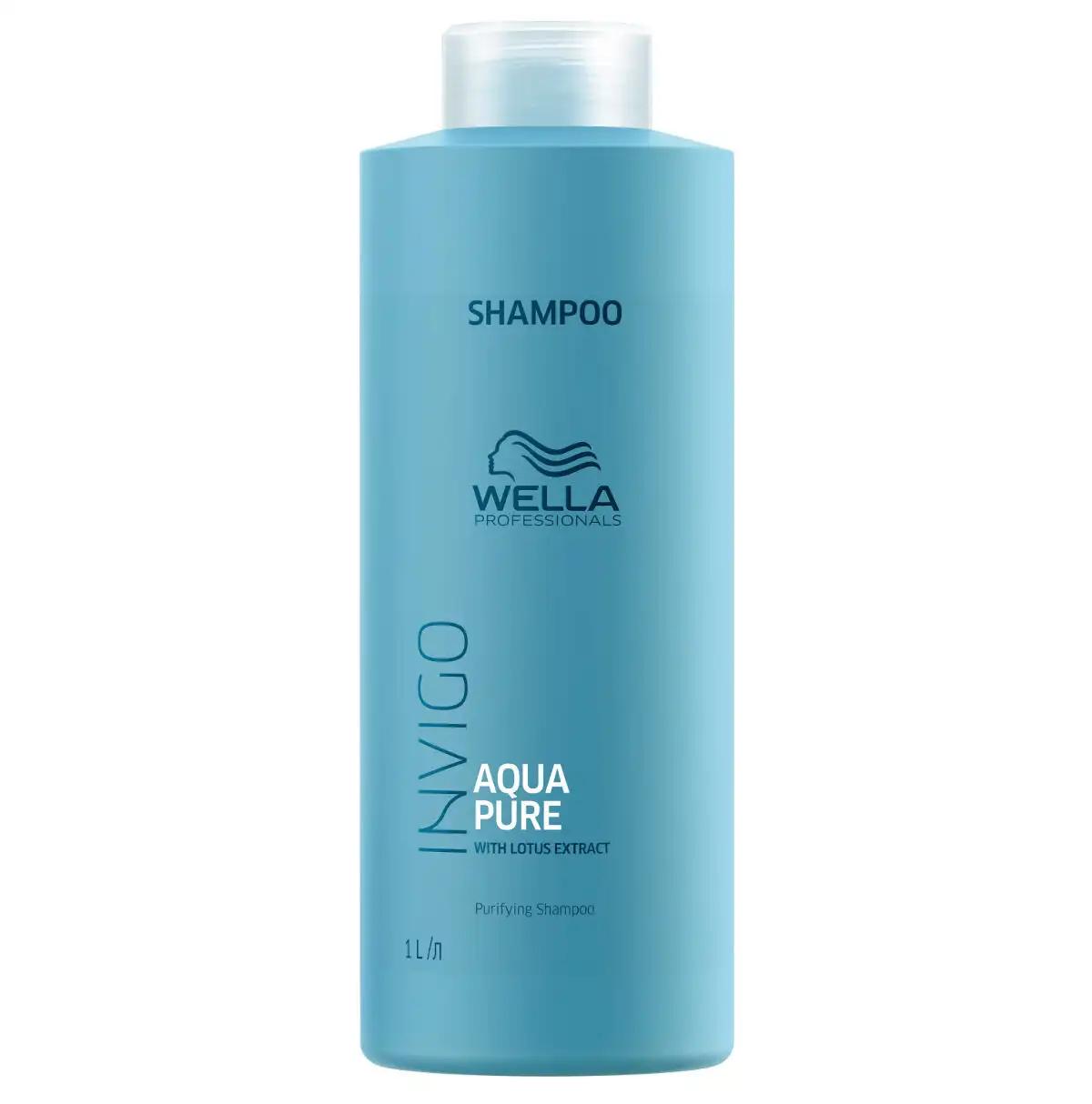 Wella Professionals Invigo Balance Aqua Pure oczyszczający do włosów, 1000 ml