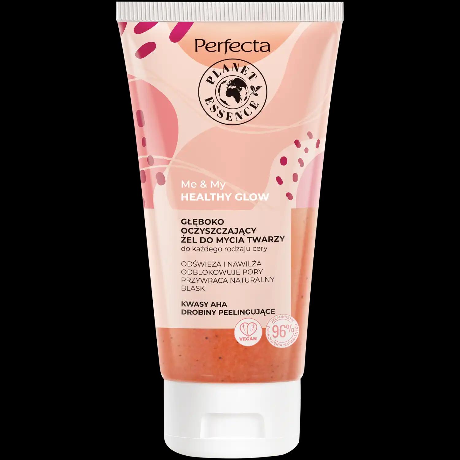 Perfecta Me&My Healthy Glow głęboko oczyszczający żel do mycia twarzy, 150 ml