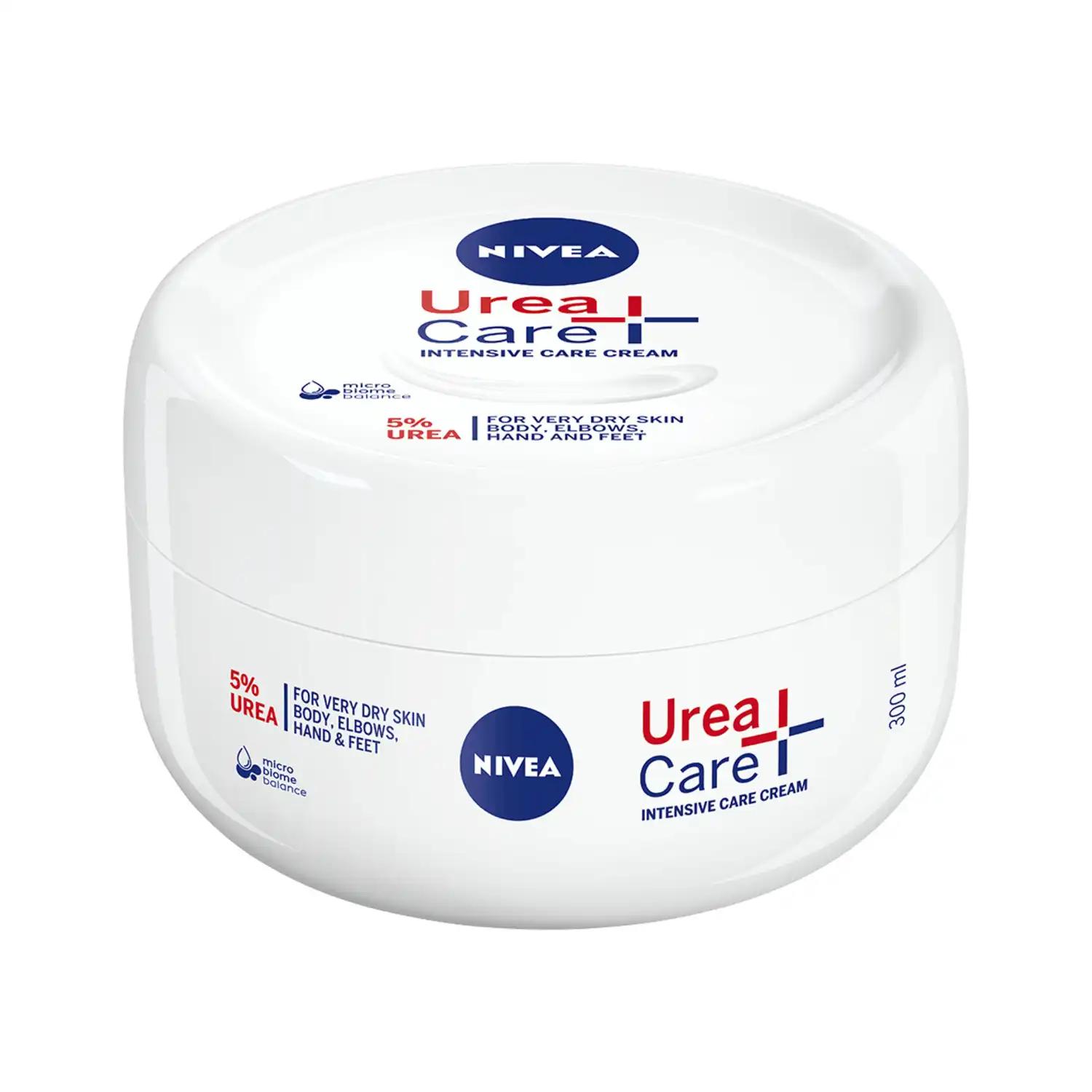 Nivea Urea+ Care urea + care krem uniwersalny do ciała, rąk i stóp, 300 ml