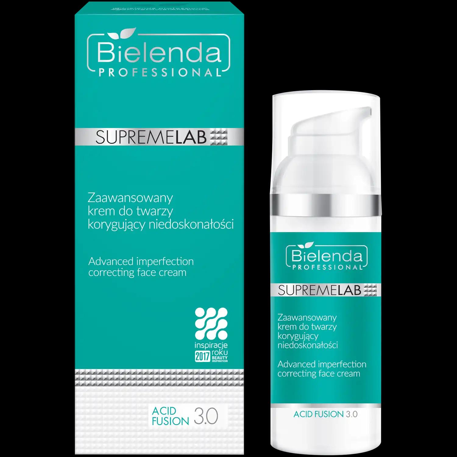 Bielenda Professional Acid Fusion zaawansowany krem do twarzy korygujący niedoskonałości, 50 ml