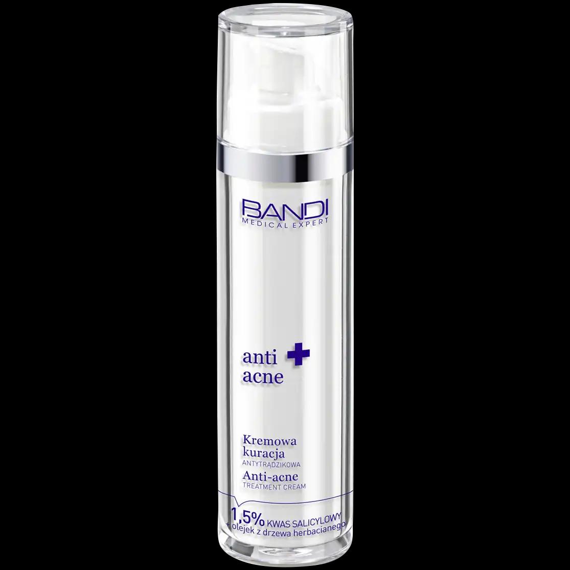 Bandi Anti Acne kremowa kuracja antytrądzikowa do twarzy, 50 ml