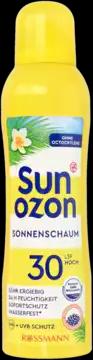 SUNOZON pianka przeciwsłoneczna, SPF 30 200 ml