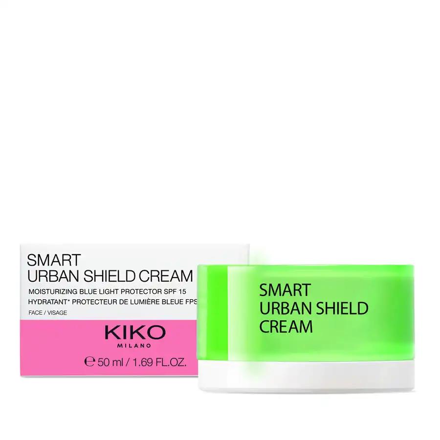 Kiko Milano Smart Urban Shield krem nawilżający i przeciwutleniający SPF 15, 50 ml