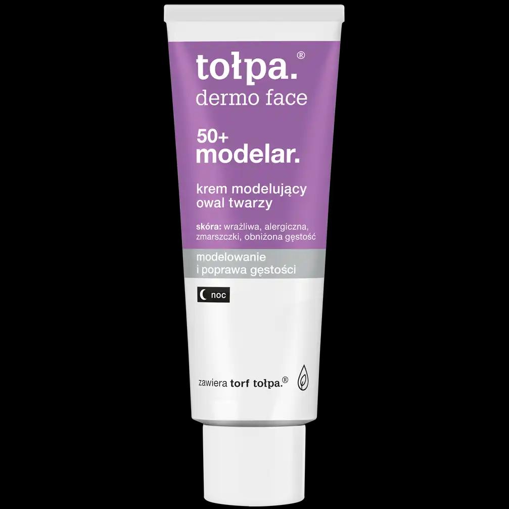 Tolpa Dermo Face Modelar 50+ krem modelujący owal twarzy, noc, 40 ml