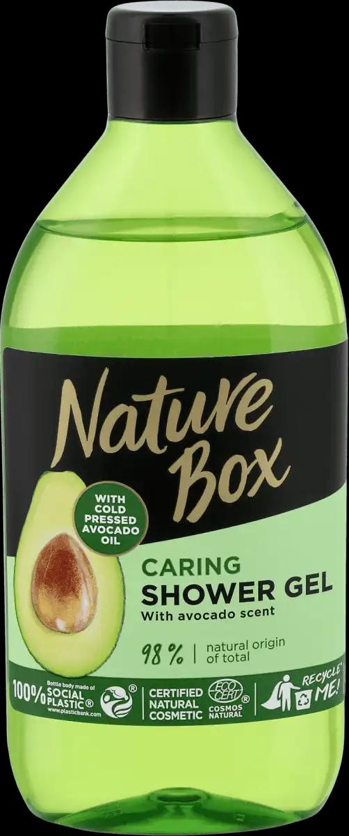 Nature Box Żel pod prysznic Awokado, 385 ml