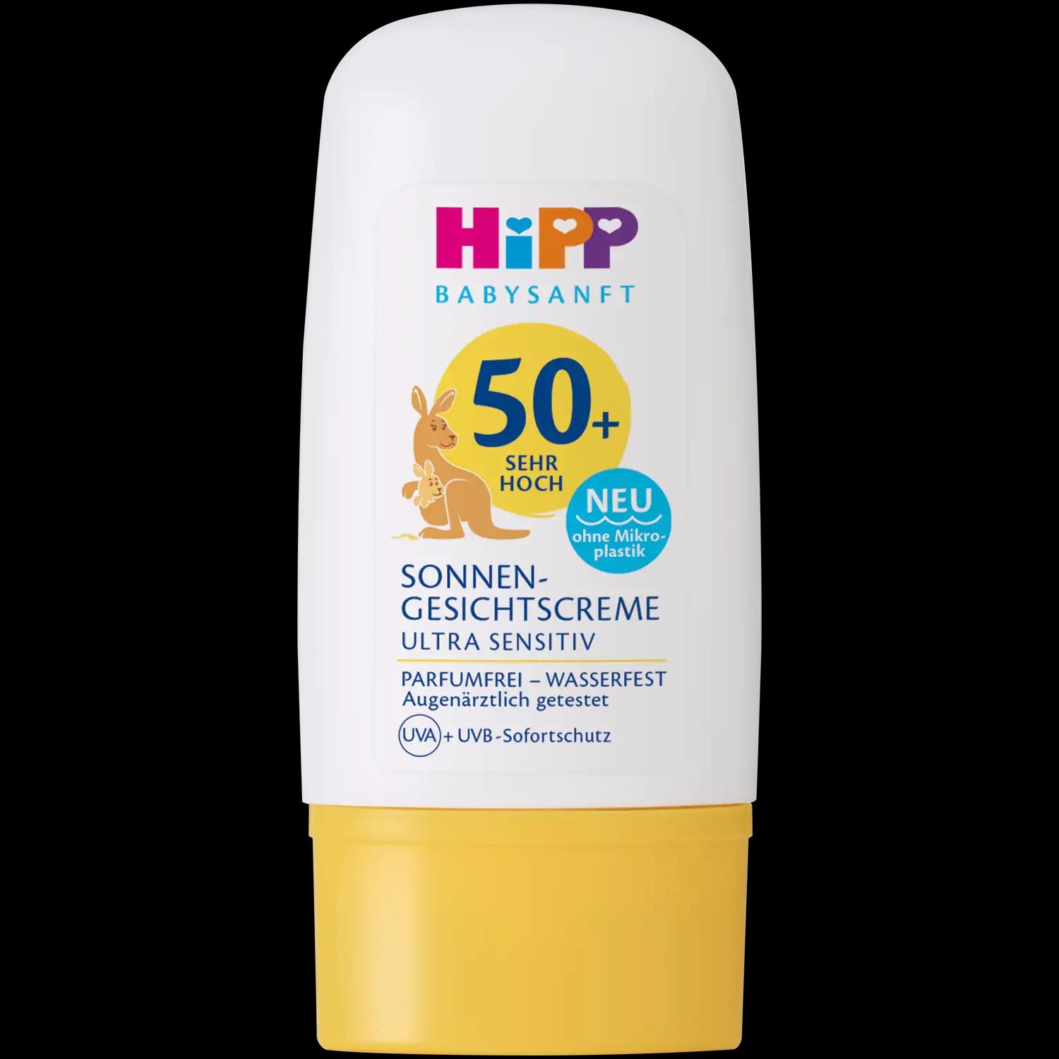 HiPP Hipp krem ochronny z filtrem SPF50+ do twarzy dla dzieci, 30 ml