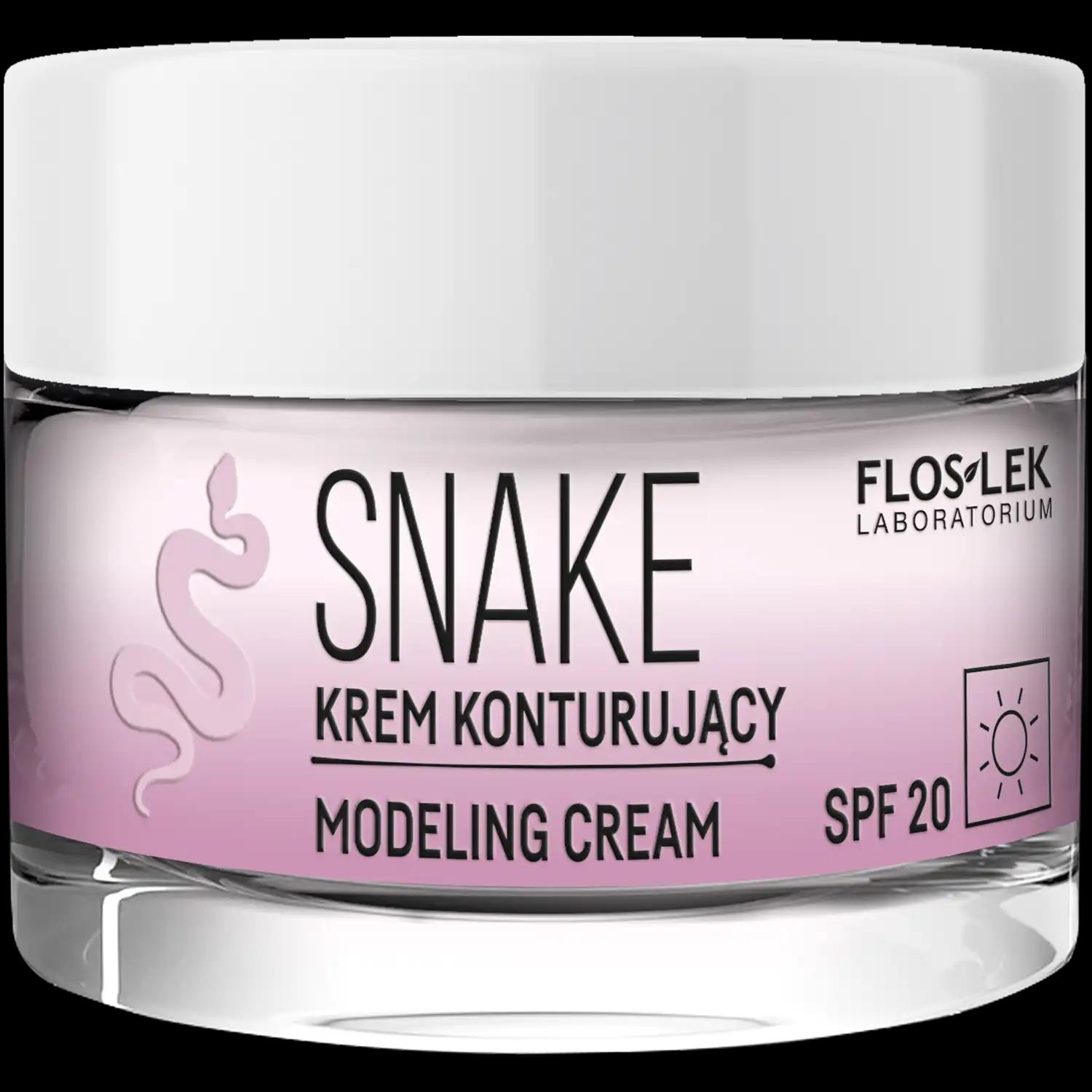 Floslek Snake krem konturujący SPF20 do twarzy, 50 ml