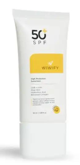 WIWIFY Çok Yönlü Yüksek Koruyucu Güneş Kremi Spf50 75 ml