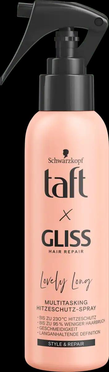 Schwarzkopf Hitzeschutzspray taft x Gliss Lovely Long, 150 ml