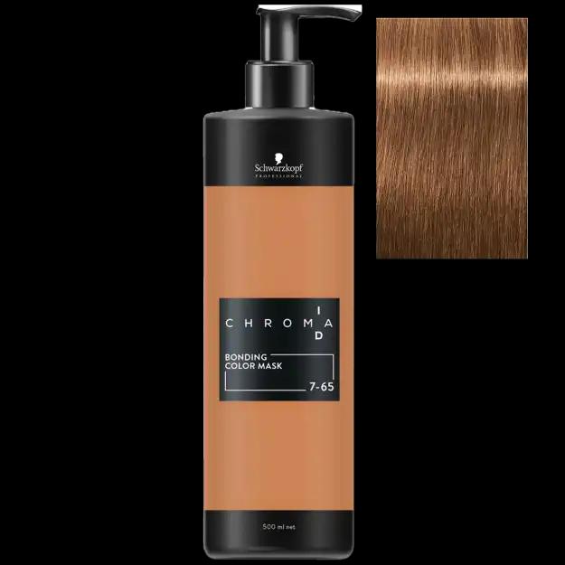 Schwarzkopf Professional Chroma ID do włosów koloryzująca 7-65, 500 ml