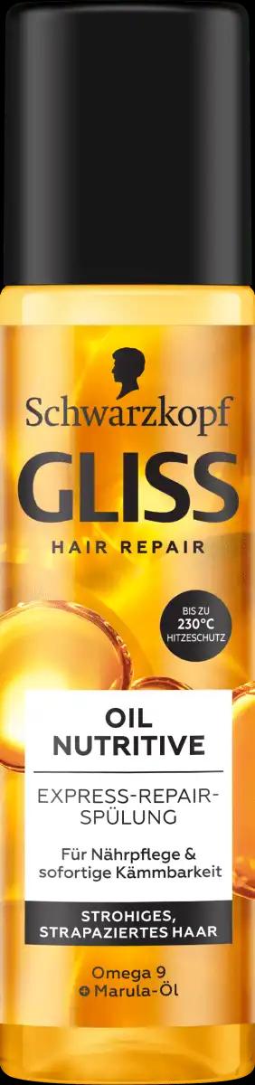 Schwarzkopf Conditioner Express-Repair, Oil Nutritive, 200 ml