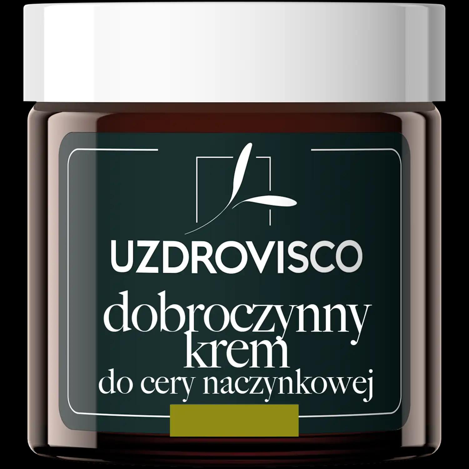 Uzdrovisco wzmacniający krem na naczynka do twarzy, 50 ml