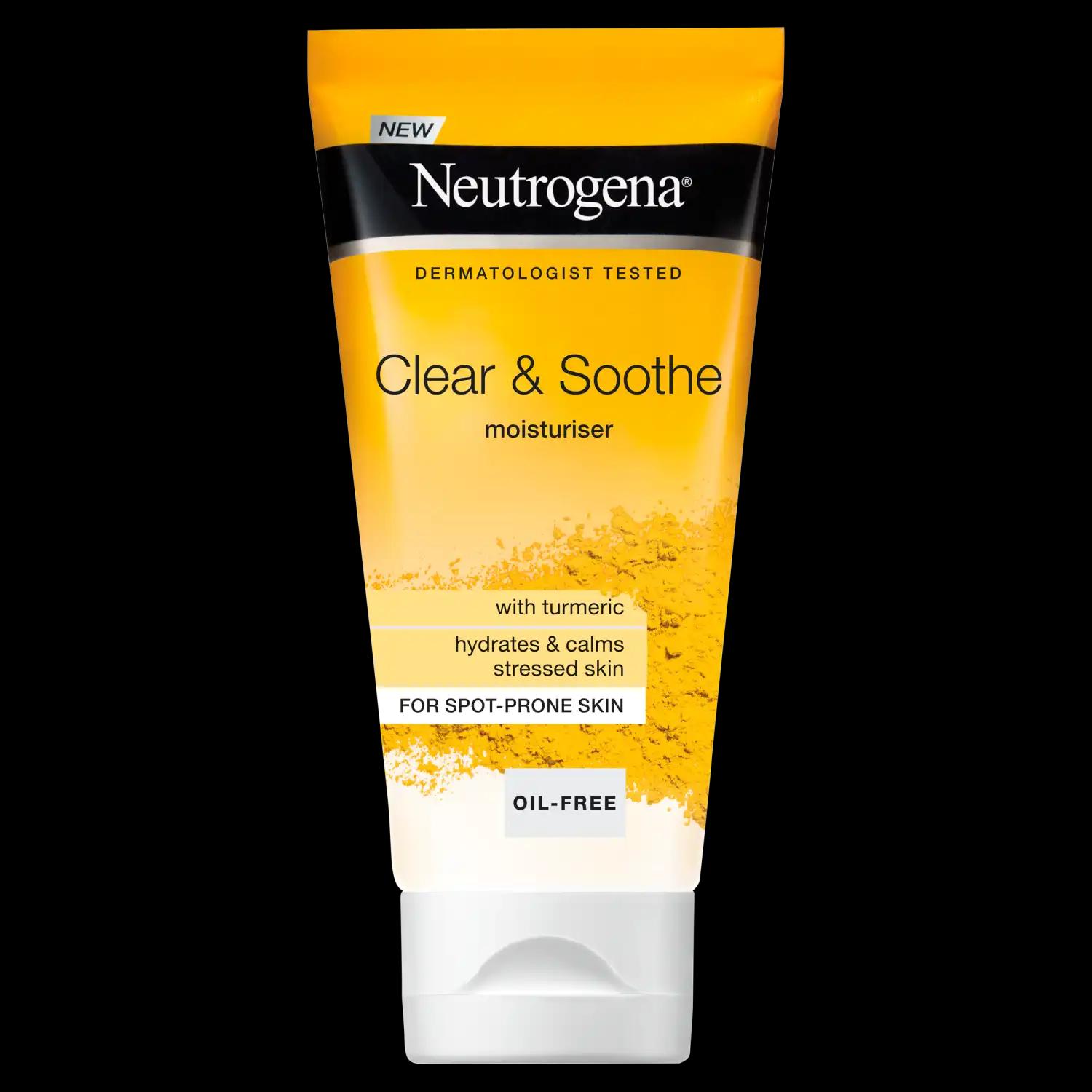 Neutrogena Clear&Soothe krem do twarzy z kurkumą, 75 ml