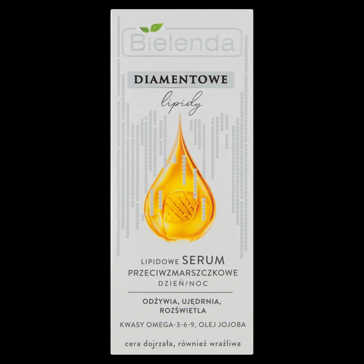 Bielenda Diamentowe Lipidy przeciwzmarszczkowe serum do twarzy, 30 ml