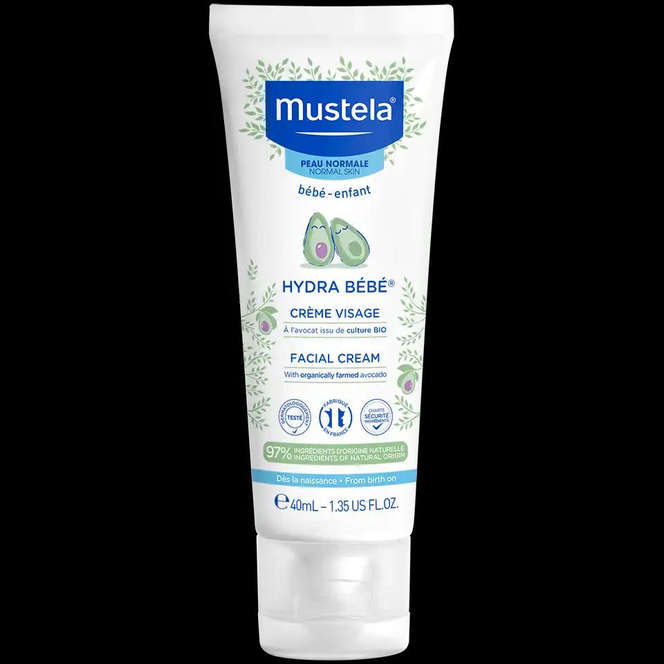 Mustela Hydra Bebe krem do twarzy dla dzieci, 40 ml