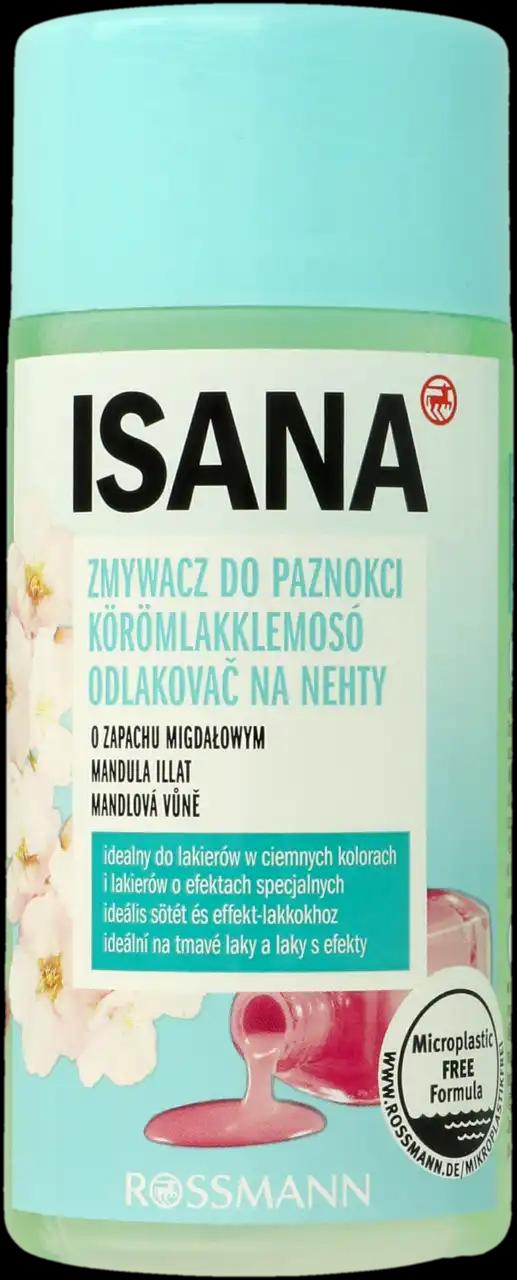 ISANA Isana zmywacz do paznokci o zapachu migdalowym