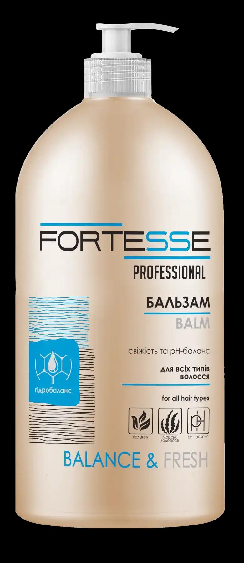 Fortesse Professional Бальзам Balance&Fresh для всіх типів волосся, 1000 мл