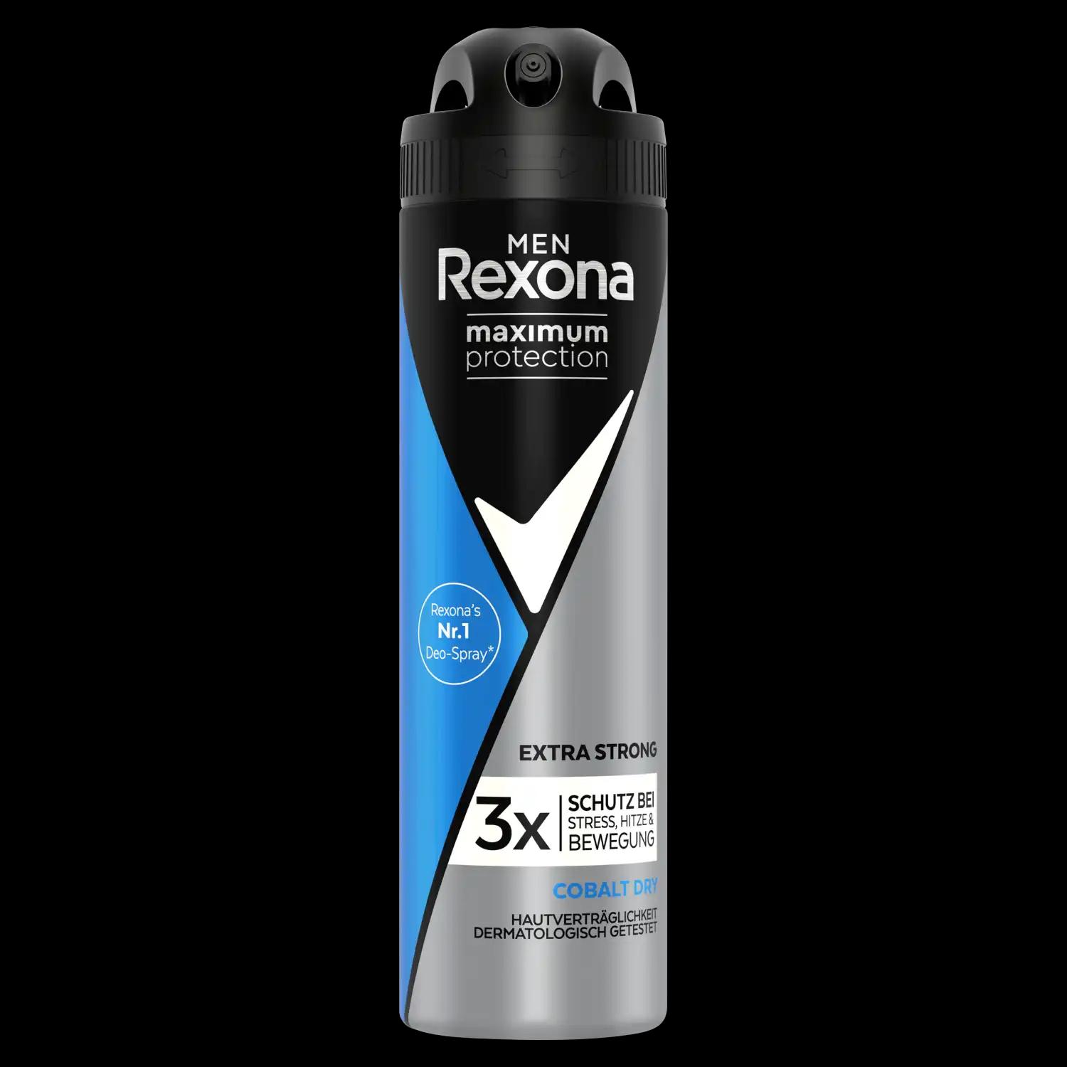 Rexona Cobalt Dry antyperspirant w sprayu męski, 150 ml