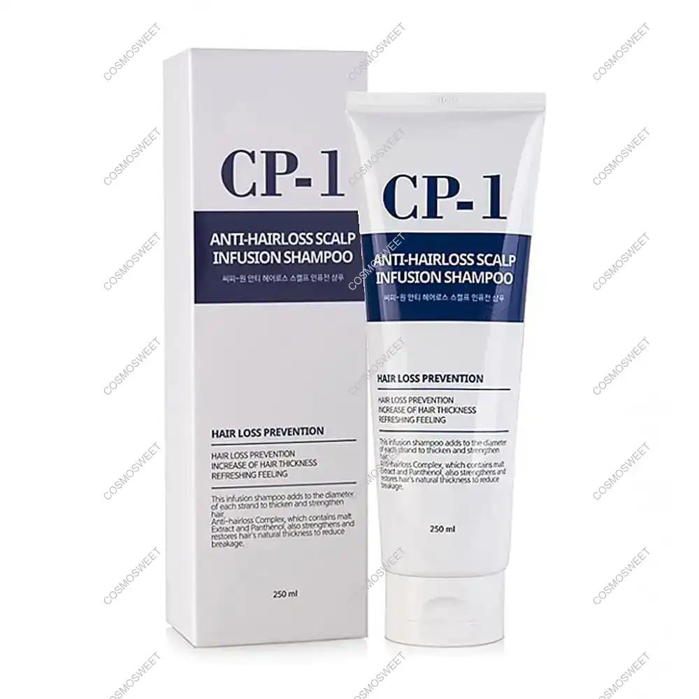 Scalp для профілактики і лікування випадіння волосся Anti-Hair Loss Infusion Shampoo Esthetic House CP-1 250 мл