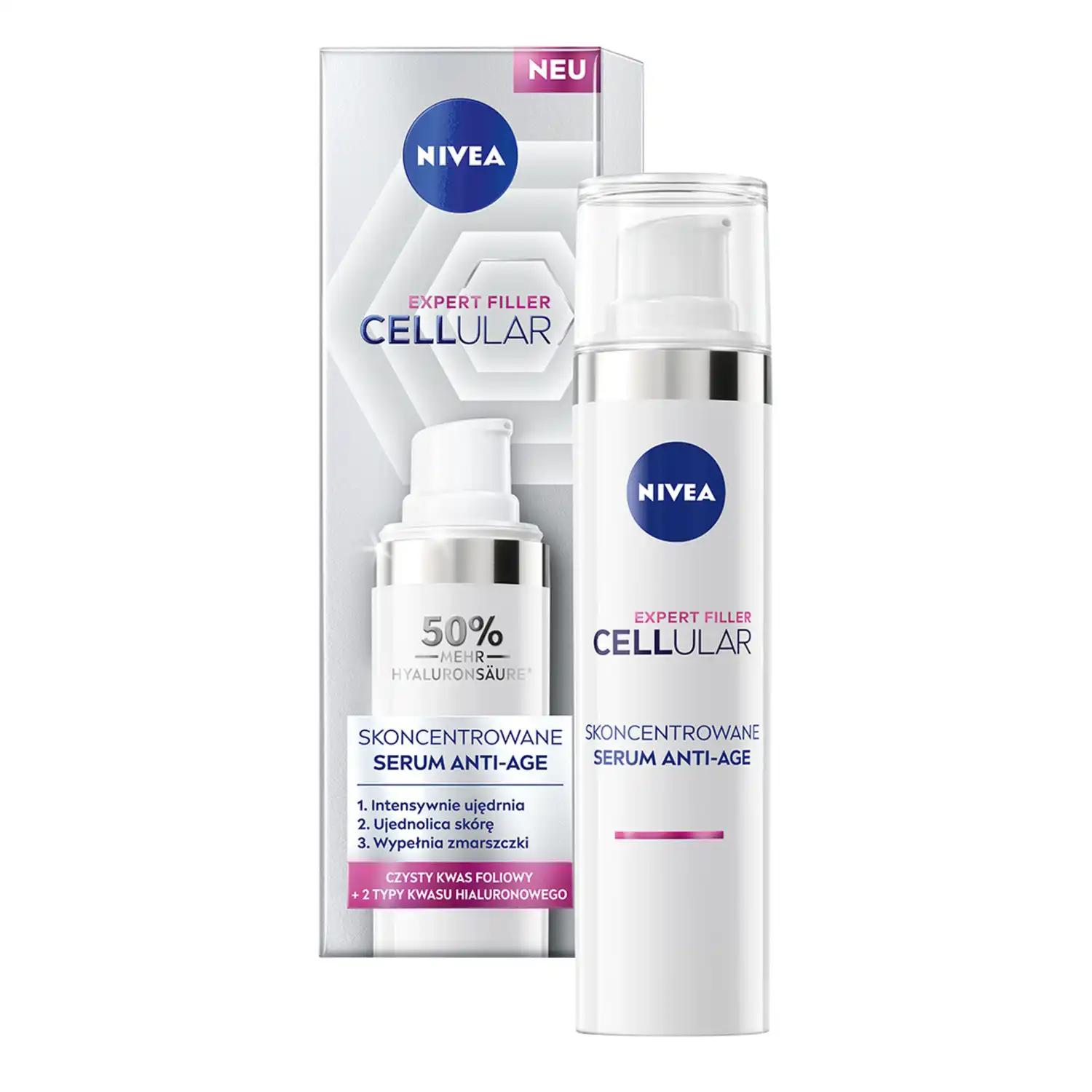 Nivea Cellular Expert Filler skoncentrowane serum anti-age do twarzy, 40 ml