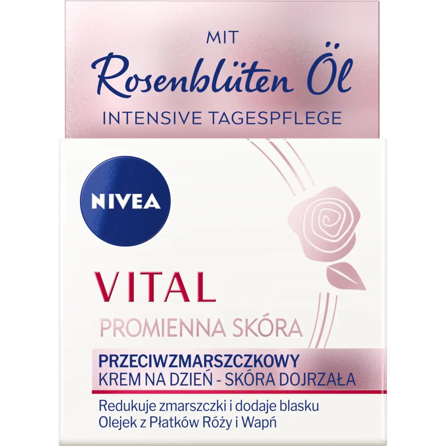 Nivea Vital przeciwzmarszczkowy krem do twarzy na dzień, 50 ml