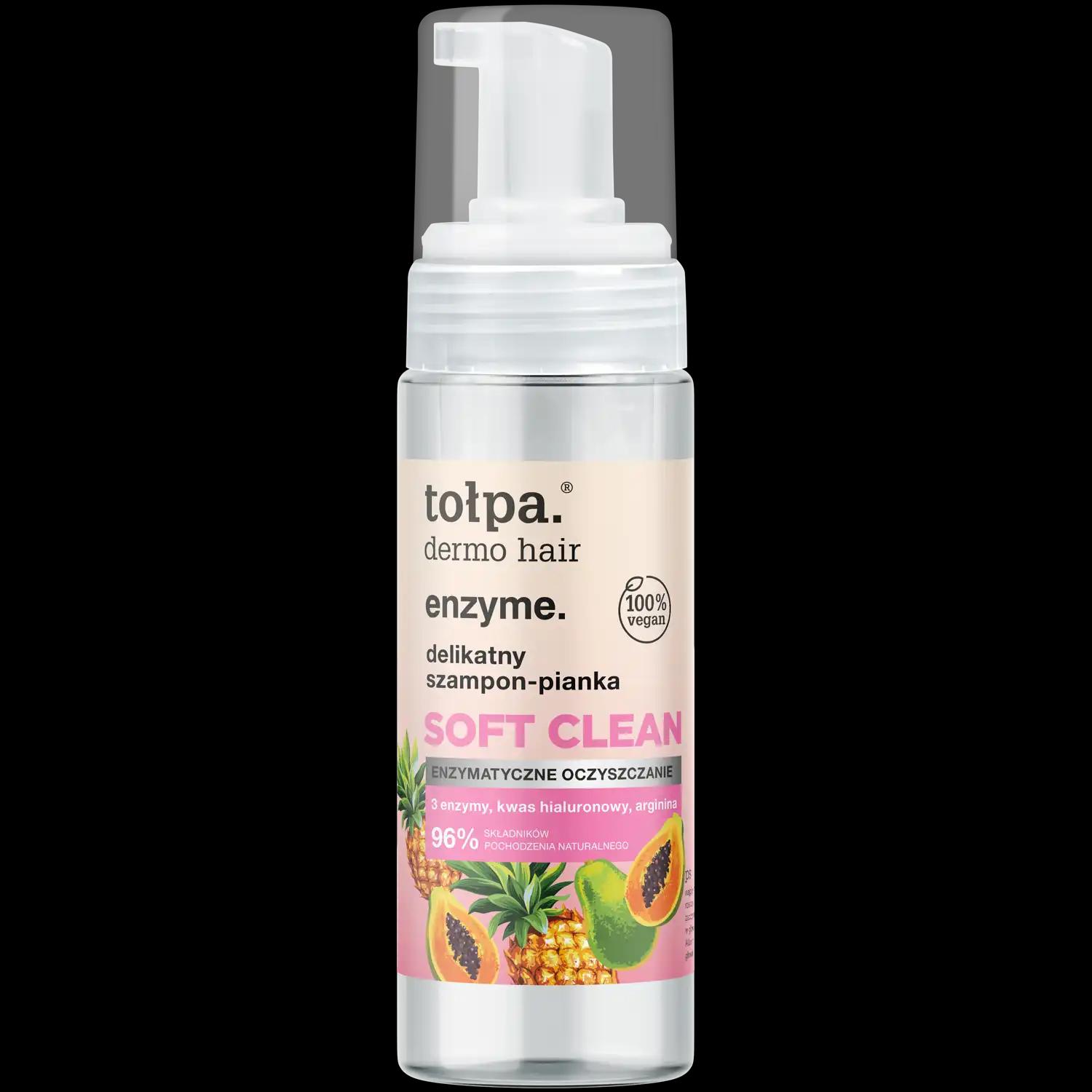 Tolpa Dermo Hair Enzyme delikatny w piance do włosów, 150 ml