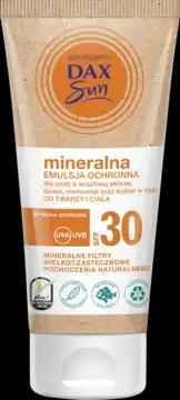 DAX SUN emulsja ochronna, mineralna, SPF 30 125 ml