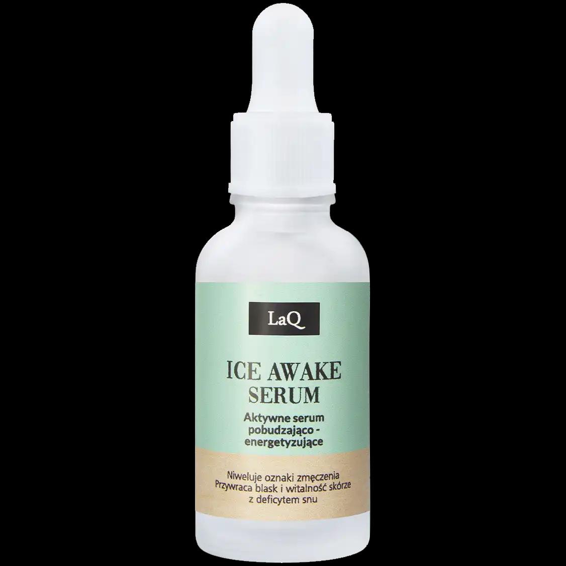 LaQ Ice Awake aktywne serum pobudzająco-energetyzujące do twarzy, 30 ml