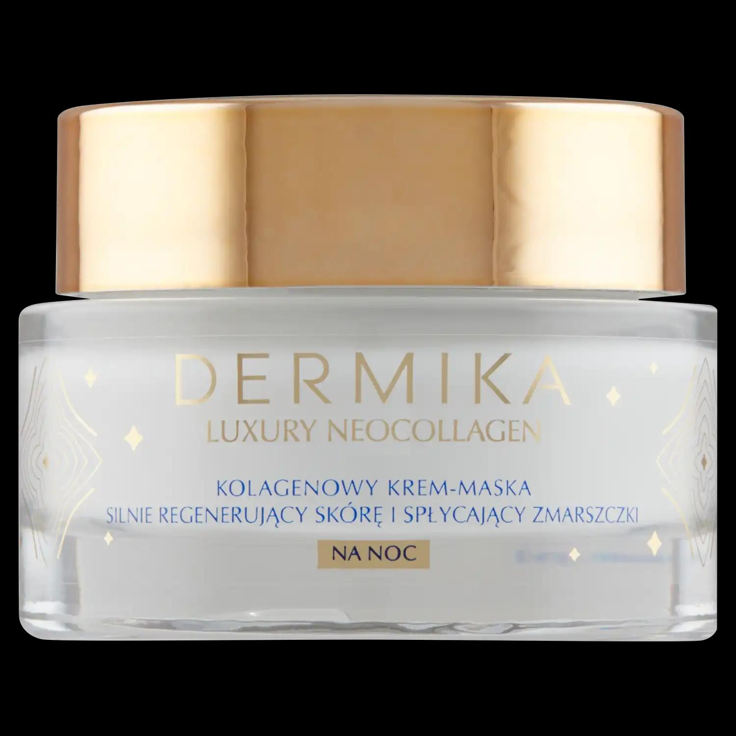 Dermika Neocollagen krem-maska do twarzy do silnej regeneracji skóry i spłycania zmarszczek, 50 ml