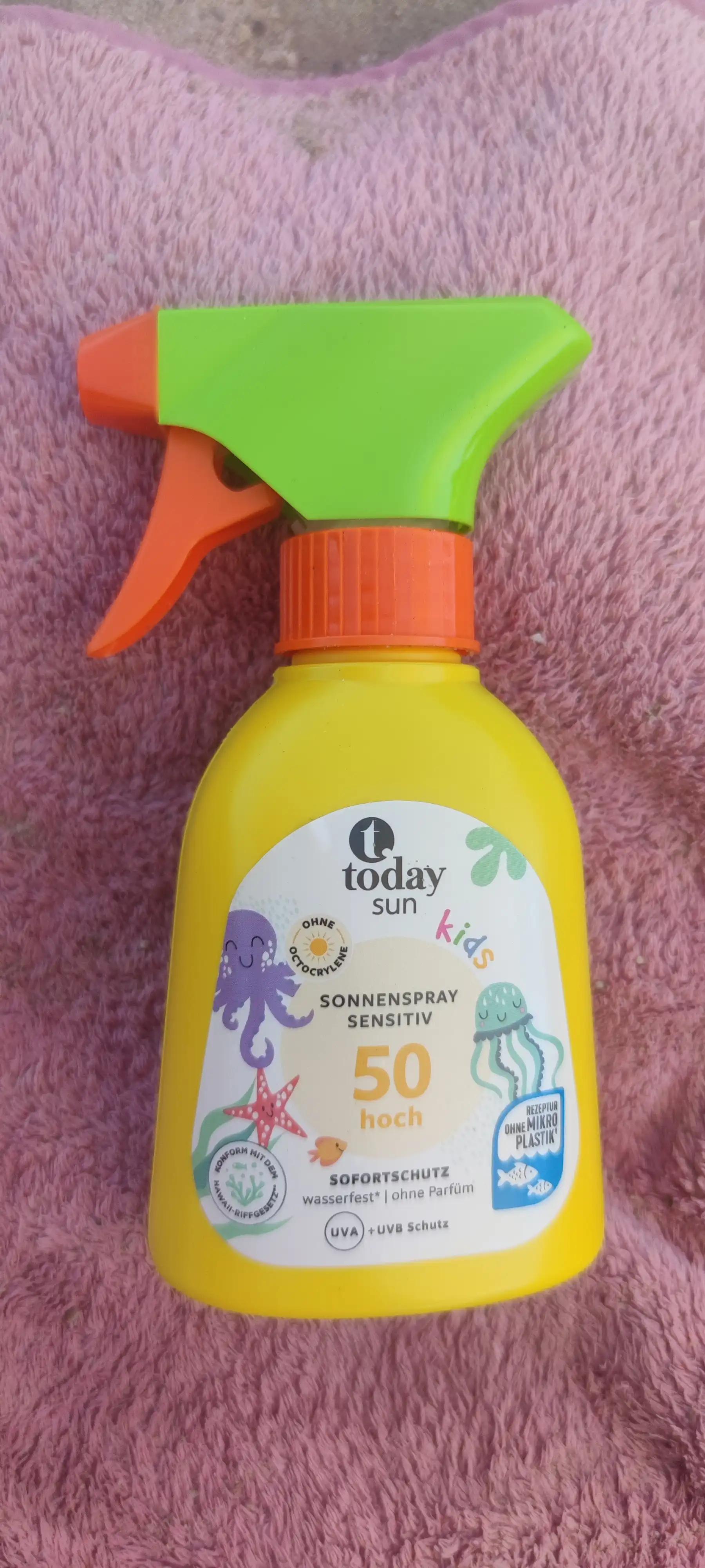 Today Spray Przeciwsłoneczny dla dzieci SPF50