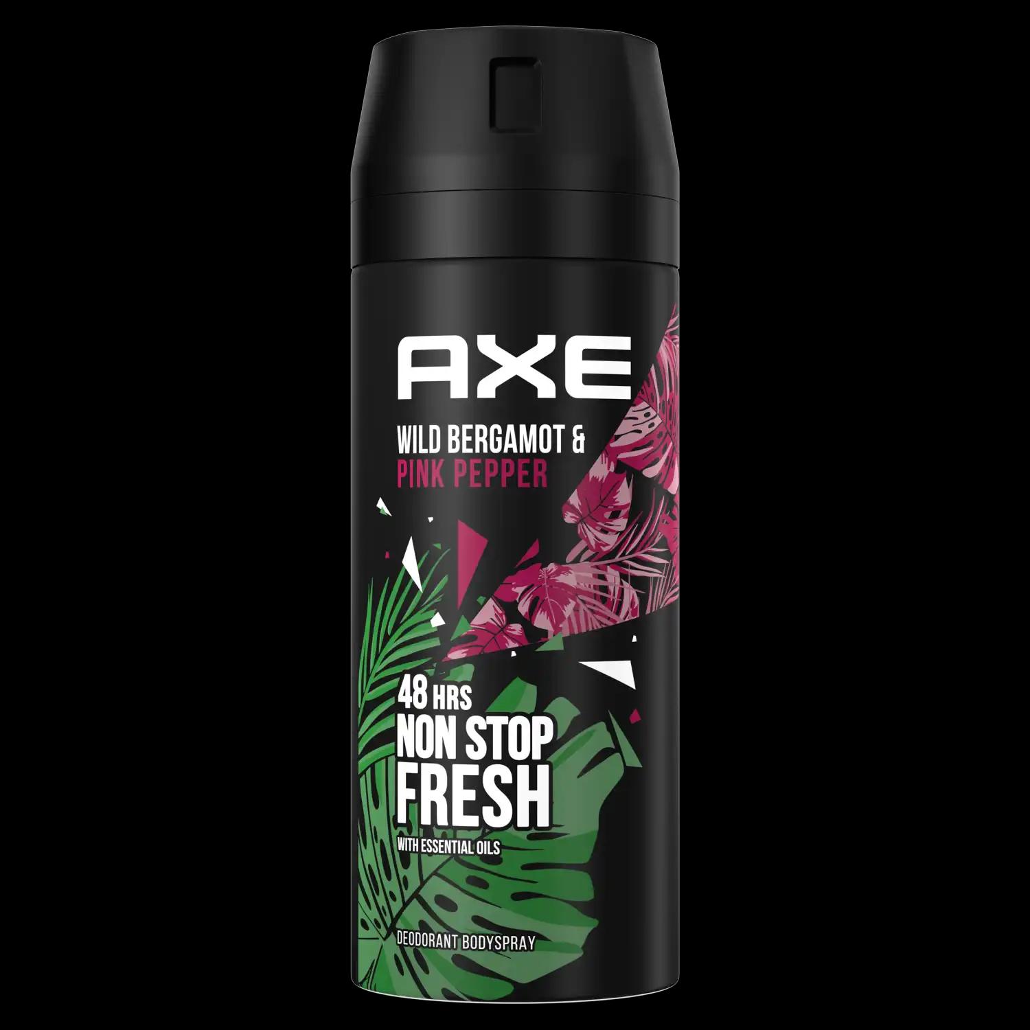 Axe Wild Fresh Bergamot & Pink Pepper dezodorant męski w sprayu, 150 ml