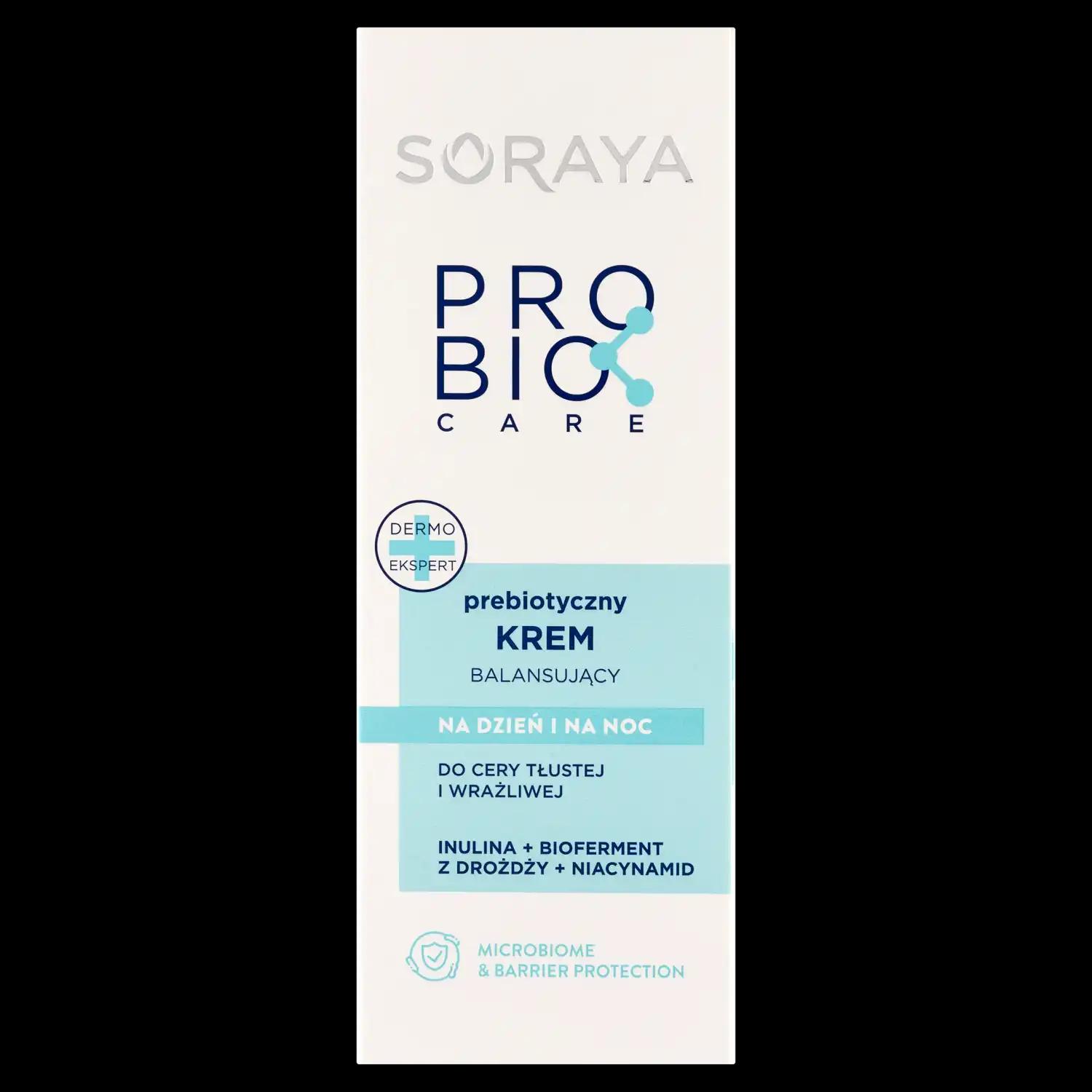 Soraya Probio Care krem do skóry tłustej, 50 ml