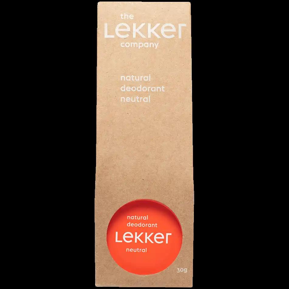 Lekker Neutralny dezodorant w kremie, 30 g