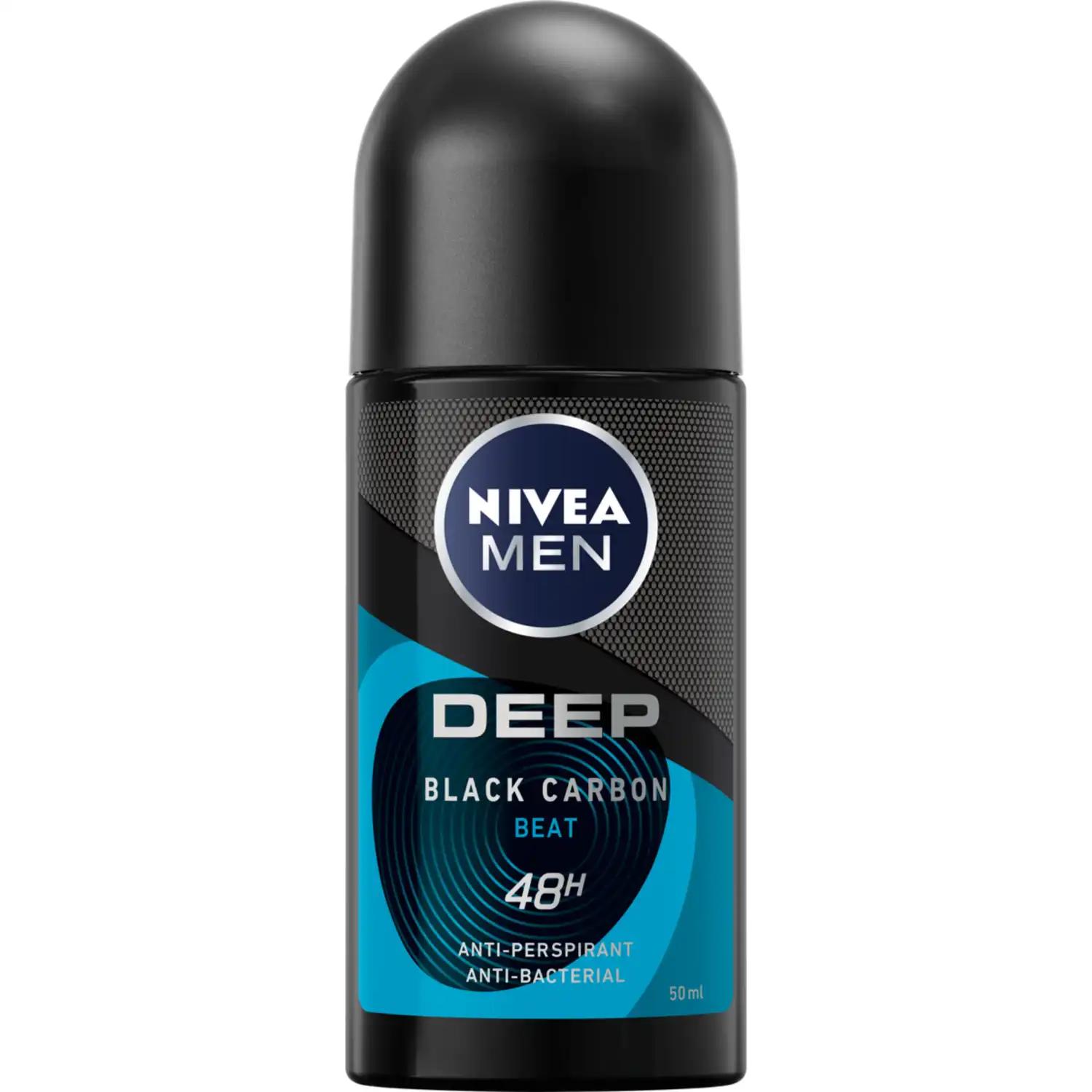 Nivea Men Deep Beat dezodorant w kulce męski, 50 ml