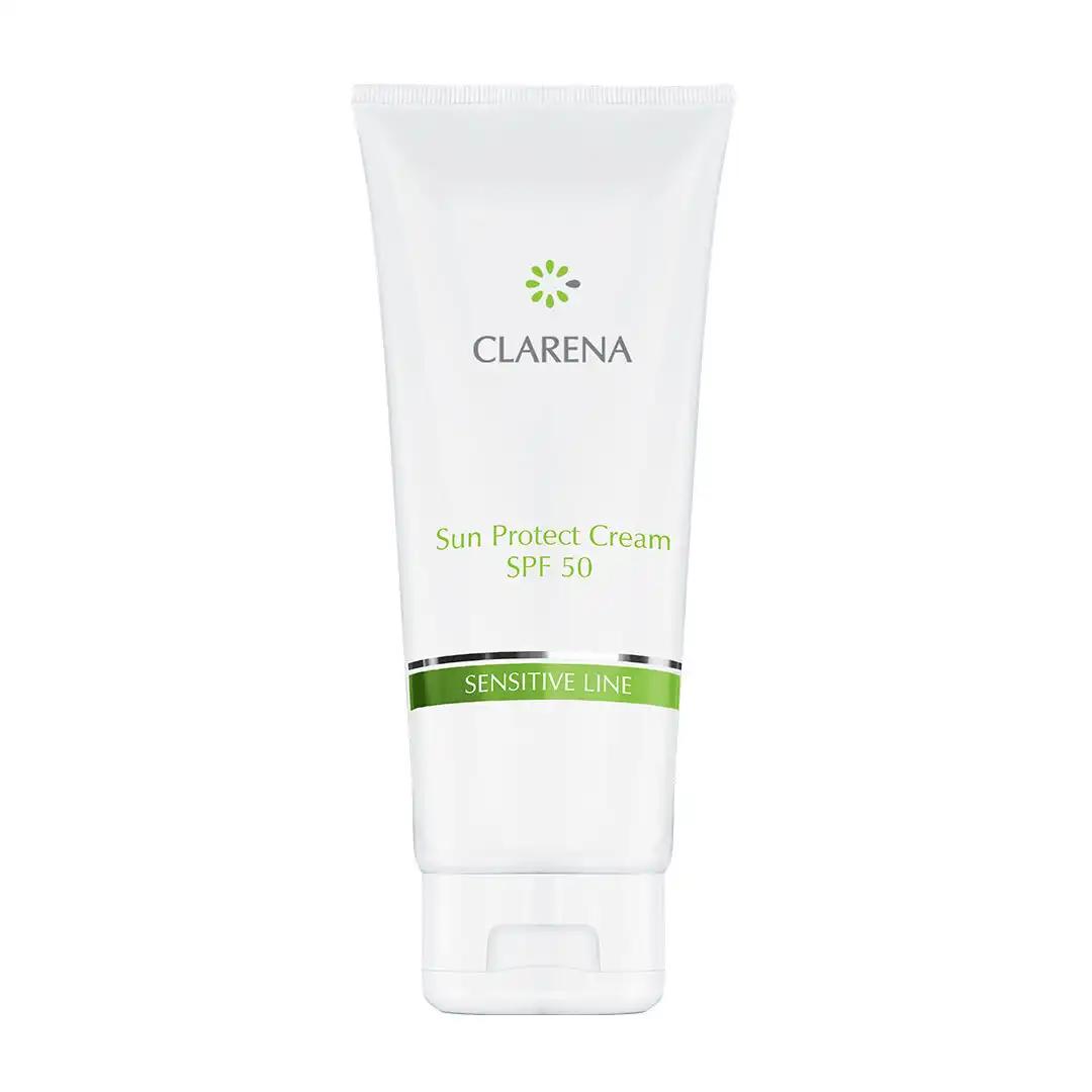 Clarena Sensitive Line krem do twarzy z filtrem SPF50, 100 ml