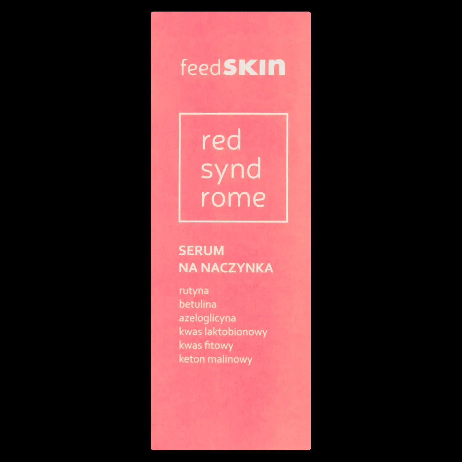 Feedskin Red Synd Rome serum na naczynka do twarzy, 30 ml