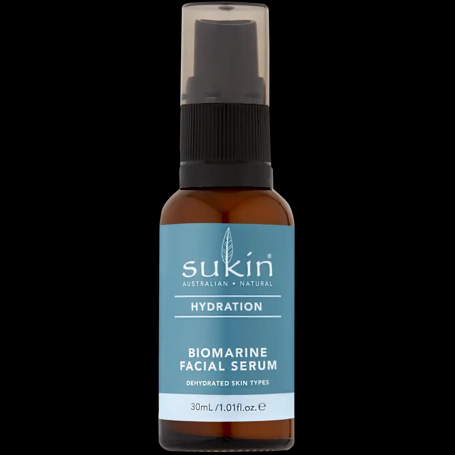 Sukin Hydration serum do twarzy z kwasem hialuronowym, 30 ml