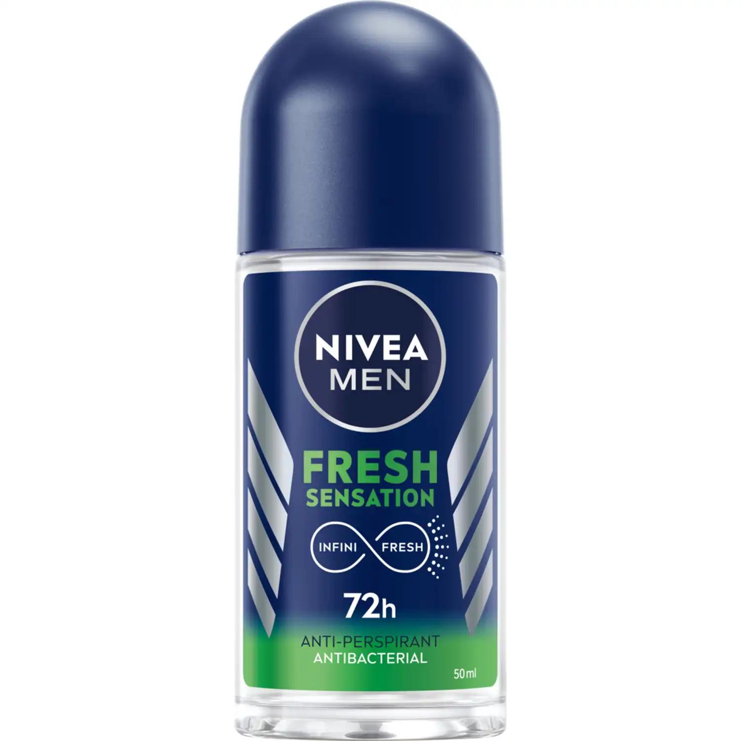 Nivea Men Fresh Sensation antyperspirant w kulce męski, 50 ml