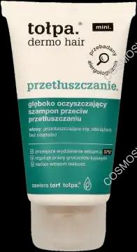 Tolpa głęboko oczyszczający przeciw przetłuszczaniu włosów, mini 50 ml