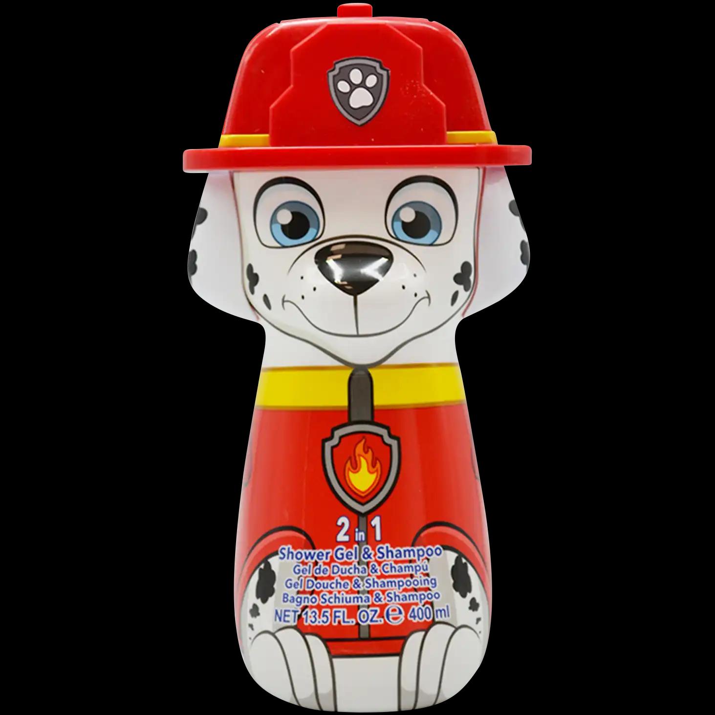 DLA Paw Patrol żel 2w1 do mycia ciała i włosów dla dzieci, 400 ml