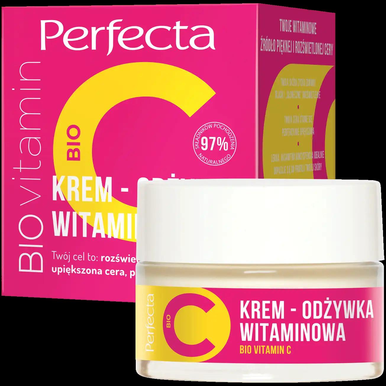 Perfecta Vitamins krem-odżywka witaminowa C do twarzy, 50 ml